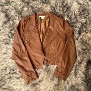 Camel Moto Jacket